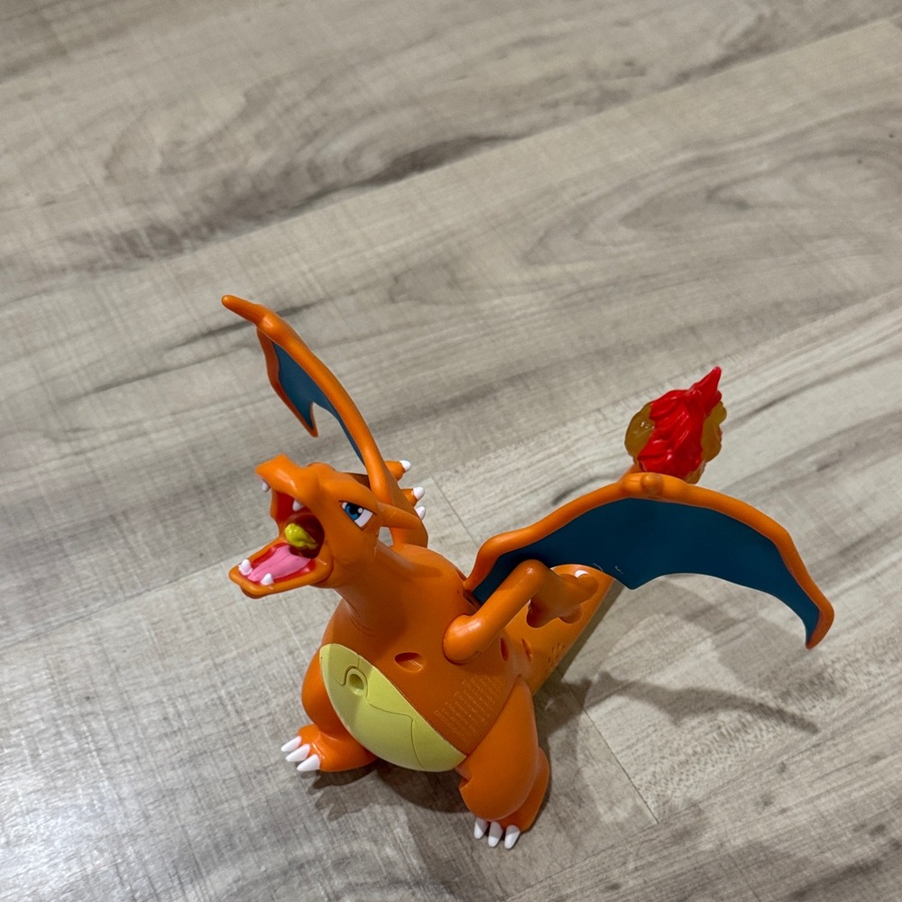 Pokemon Orange and Blue Charizard Action Figure